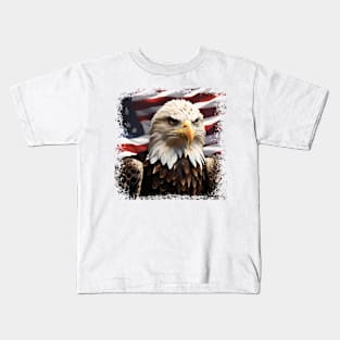 white-headed eagle 1 Kids T-Shirt